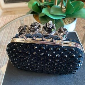 RARE ✨ Alexander McQueen Embellished Clutch